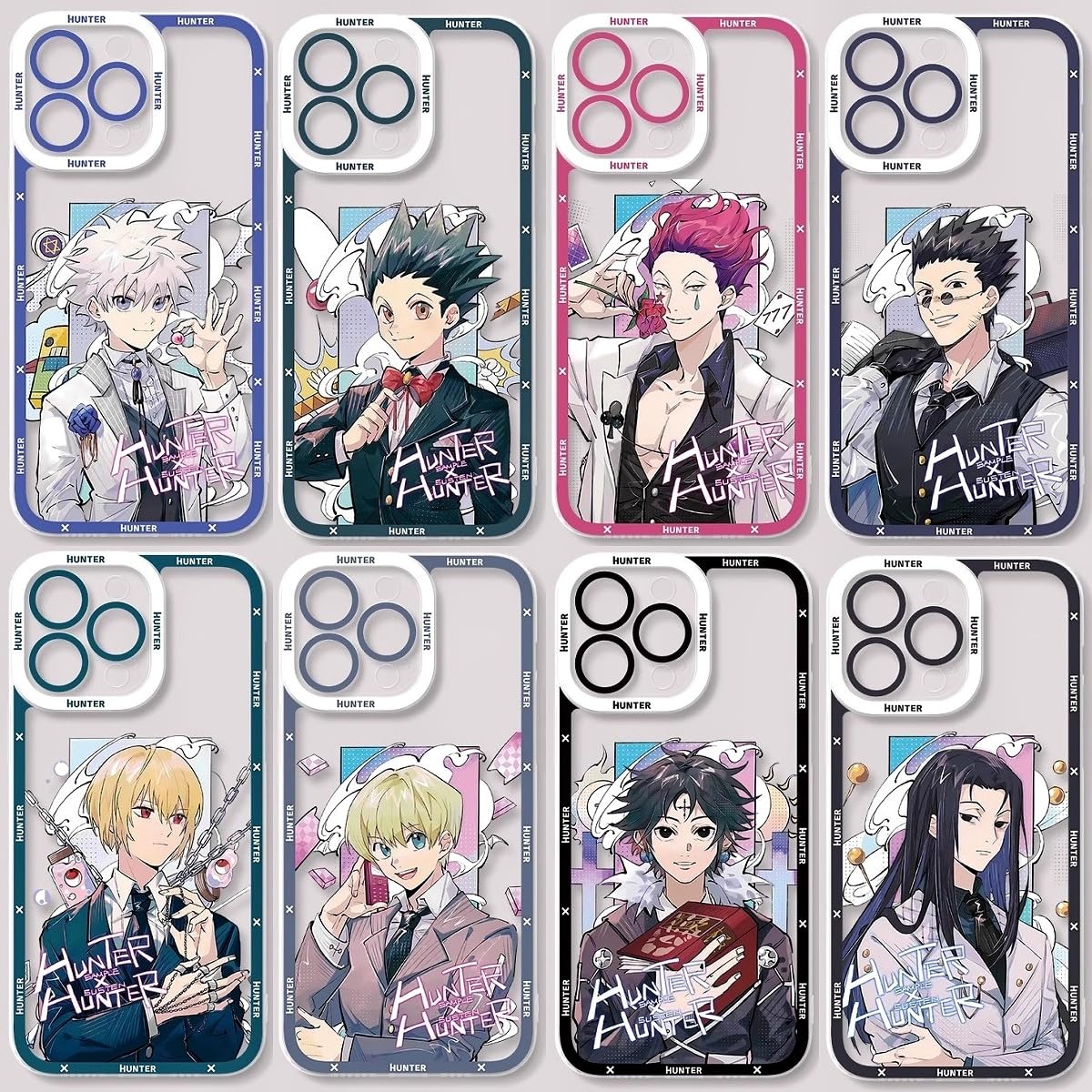 Amazon.co.jp: ハンター×ハンター スマホケース キルア ゴン クラピカ